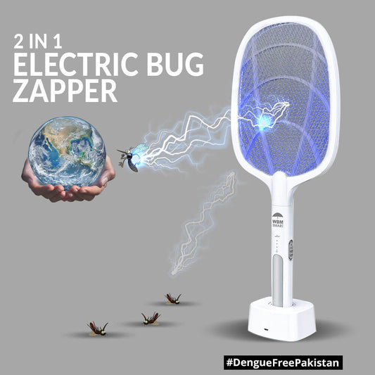 2-in-1 Mosquito Killer Racket & Lamp